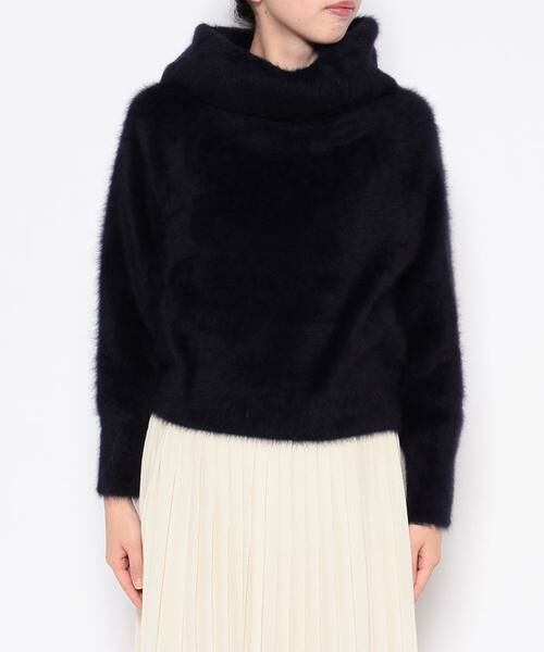 アルアバイル　ルルウィルビー ファー加オフタートルプルオーバー セール】 ファー加オフタートルプルオーバー （ニット・セーター