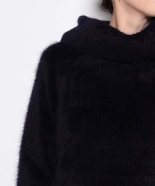 セール】 ファー加オフタートルプルオーバー （ニット・セーター