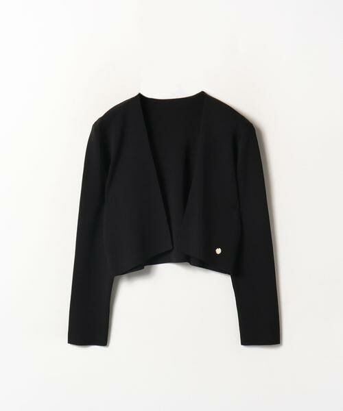 ＊＊allureville / アルアバイル カーディガン・ボレロ | ボレロカーディガン（ブラック）
