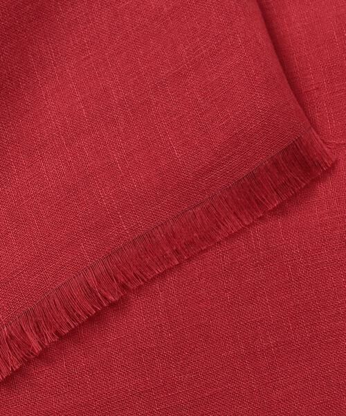 ＊＊allureville / アルアバイル マフラー・ショール・スヌード・ストール | THROW LINEN STOLE | 詳細1