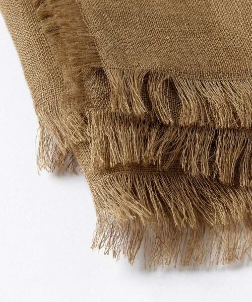 ＊＊allureville / アルアバイル マフラー・ショール・スヌード・ストール | THROW LINEN STOLE | 詳細11