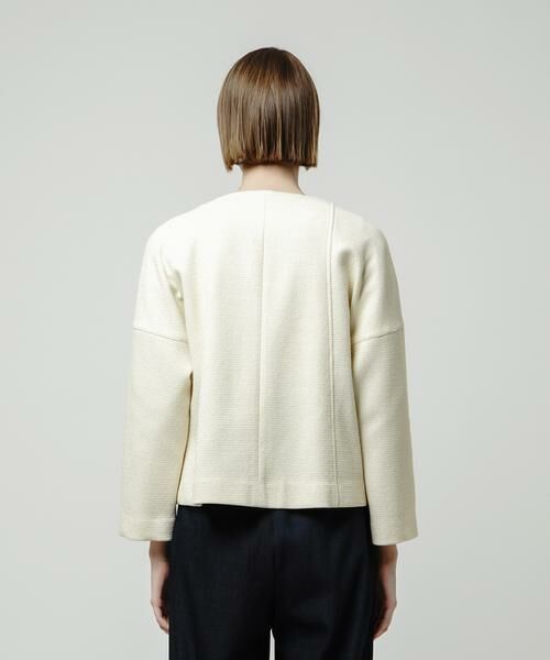 ＊＊allureville / アルアバイル ノーカラージャケット | ブッチャーツイードショートジャケット | 詳細11