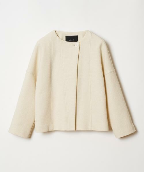 ＊＊allureville / アルアバイル ノーカラージャケット | ブッチャーツイードショートジャケット | 詳細13