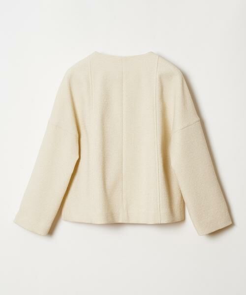 ＊＊allureville / アルアバイル ノーカラージャケット | ブッチャーツイードショートジャケット | 詳細14