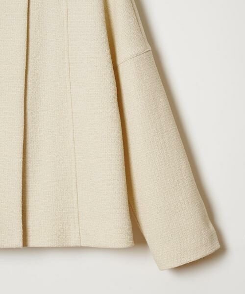 ＊＊allureville / アルアバイル ノーカラージャケット | ブッチャーツイードショートジャケット | 詳細16