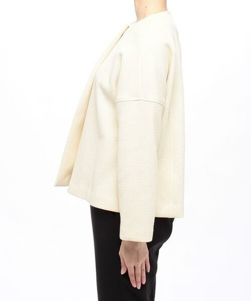 ＊＊allureville / アルアバイル ノーカラージャケット | ブッチャーツイードショートジャケット | 詳細2