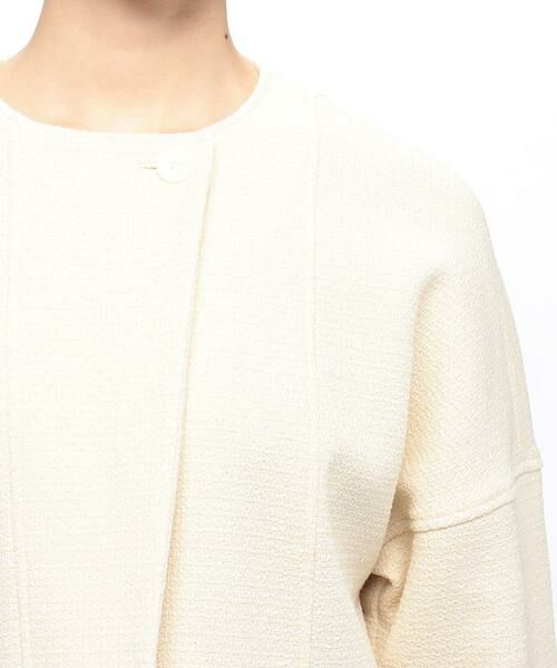 ＊＊allureville / アルアバイル ノーカラージャケット | ブッチャーツイードショートジャケット | 詳細4