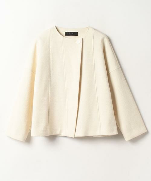 ＊＊allureville / アルアバイル ノーカラージャケット | ブッチャーツイードショートジャケット | 詳細8