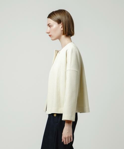 ＊＊allureville / アルアバイル ノーカラージャケット | ブッチャーツイードショートジャケット | 詳細9