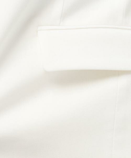 ＊＊allureville / アルアバイル ノーカラージャケット | リネンツイルストレッチスリットスリーブジャケット | 詳細9
