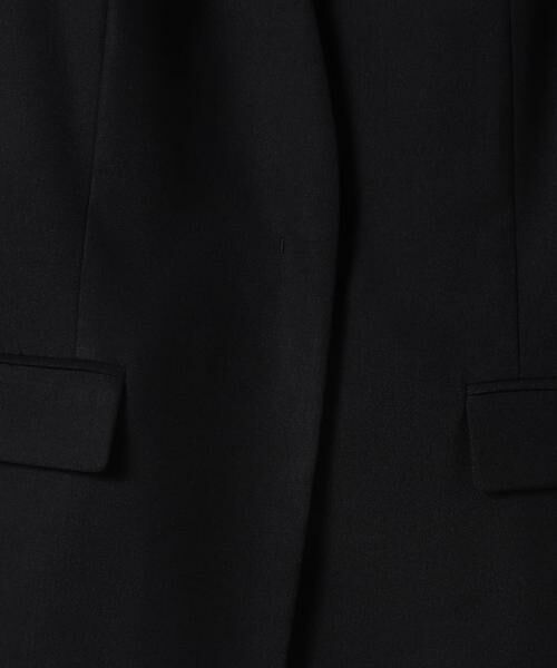 ＊＊allureville / アルアバイル ノーカラージャケット | リネンツイルストレッチスリットスリーブジャケット | 詳細12