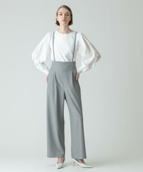 ＊＊allureville / アルアバイル サロペット・オールインワン | スキニーストラップサロペットパンツ | 詳細10