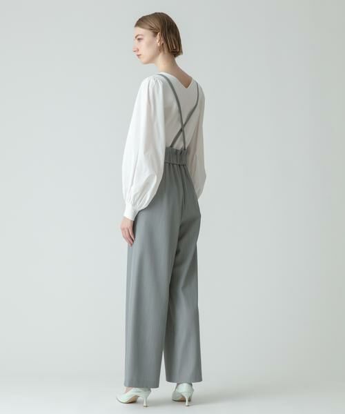 【美品】アルアバイル　スキニーストラップサロペットパンツ スキニーストラップサロペットパンツ|allureville OFFICIAL SITE