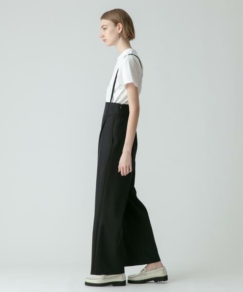 美品✨ アルアバイル エステル ダブルクロス サロペット パンツ オールインワン エステルダブルクロスサロペットパンツ|allureville OFFICIAL