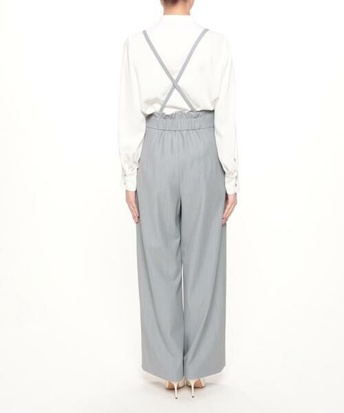 【美品】アルアバイル　スキニーストラップサロペットパンツ 20222012020_13df81faa5f5b3badf