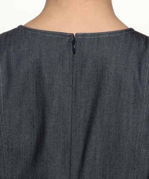 ＊＊allureville / アルアバイル ワンピース | ソフトデニムキーネックワンピース | 詳細5