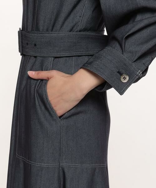 ＊＊allureville / アルアバイル ワンピース | ソフトデニムキーネックワンピース | 詳細6