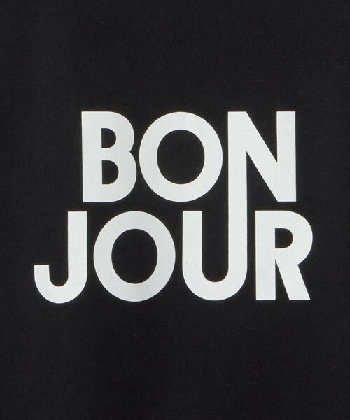 ＊＊allureville / アルアバイル カットソー | ボンジュールロゴT | 詳細17