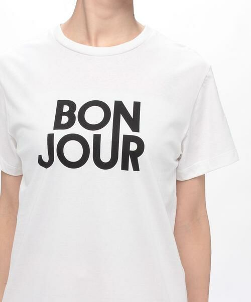 ＊＊allureville / アルアバイル カットソー | ボンジュールロゴT | 詳細22