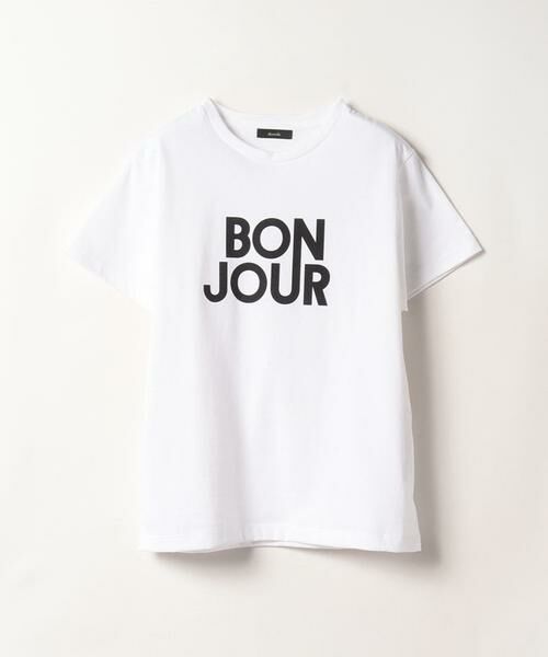 ＊＊allureville / アルアバイル カットソー | ボンジュールロゴT | 詳細24