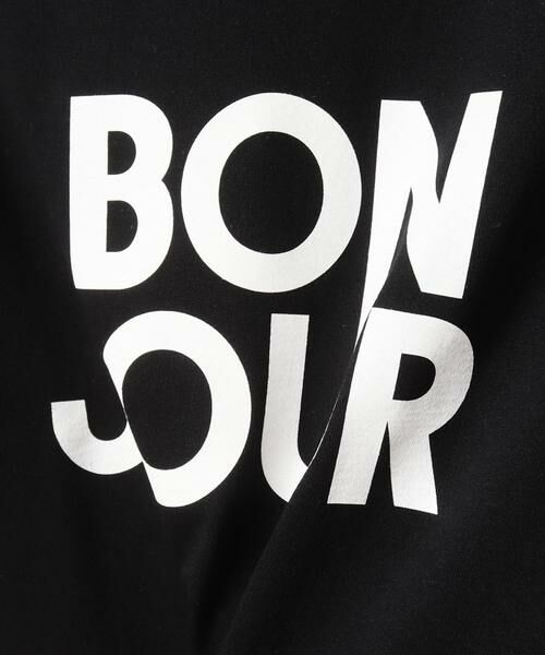 ＊＊allureville / アルアバイル カットソー | ボンジュールロゴT | 詳細25