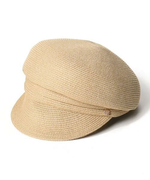＊＊allureville / アルアバイル ハンチング・キャスケット・ベレー帽 | ペーパーブレードキャスケット（ベージュ）