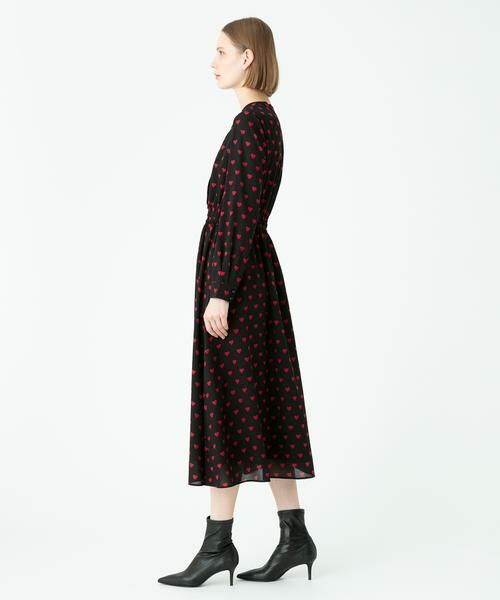 セール】 プチハートプリントワンピース （ワンピース