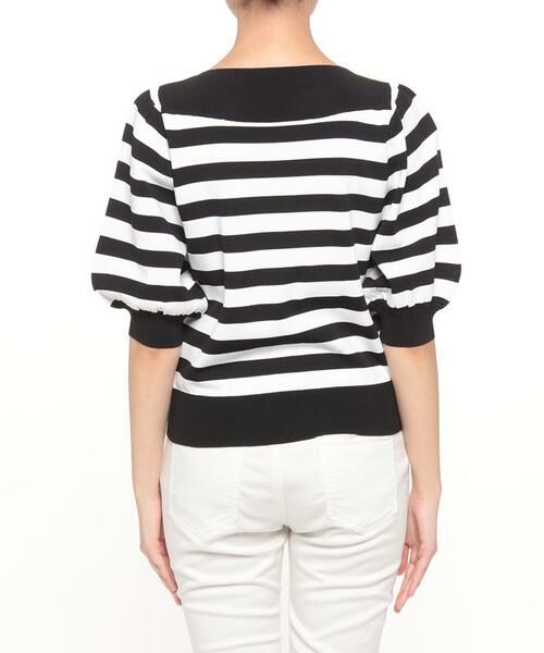 ＊＊allureville / アルアバイル ニット・セーター | ボーダーパフプルオーバー | 詳細3