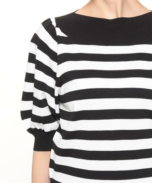 ＊＊allureville / アルアバイル ニット・セーター | ボーダーパフプルオーバー | 詳細4