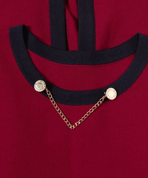 ＊＊allureville / アルアバイル ニット・セーター | バイカラーケープレット | 詳細8