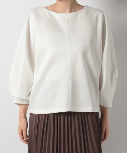 ＊＊allureville / アルアバイル カットソー | ソフトダンボールタックスリーブプルオーバー | 詳細1