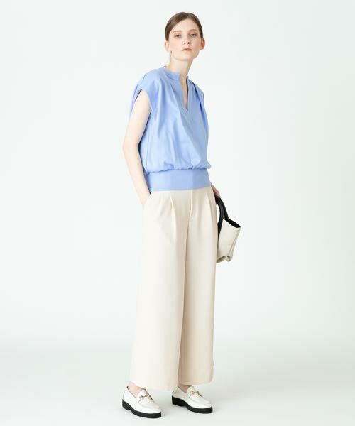 Bluelea♡オーバーサイズウールポンチョ♡ベージュ　ブルレア BLESS メッシュプルオーバー