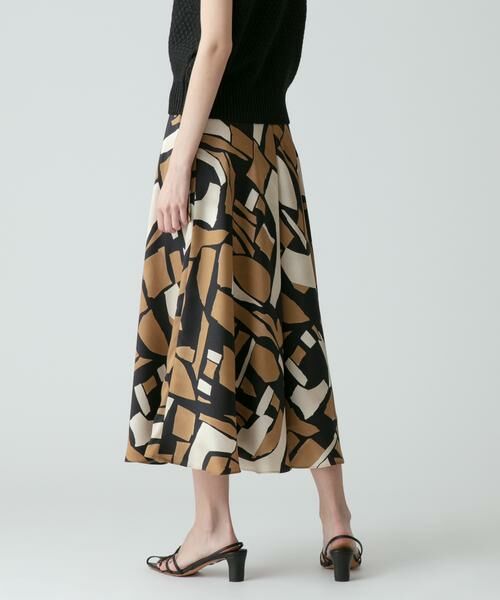 ＊＊allureville / アルアバイル スカート | ブロックキカプリントフレアスカート | 詳細20