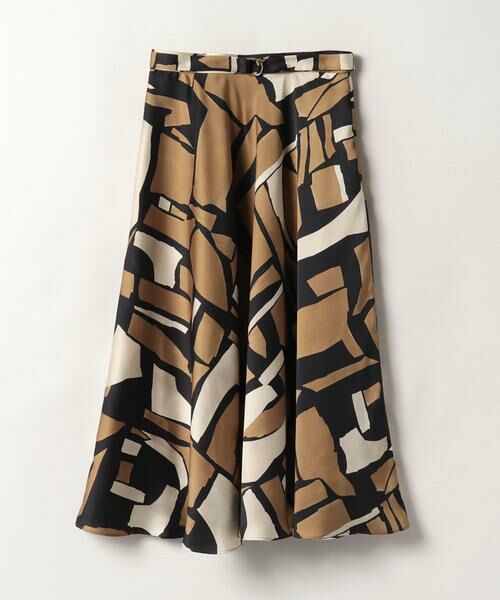 ＊＊allureville / アルアバイル スカート | ブロックキカプリントフレアスカート | 詳細29