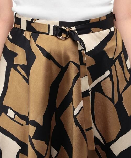 ＊＊allureville / アルアバイル スカート | ブロックキカプリントフレアスカート | 詳細13