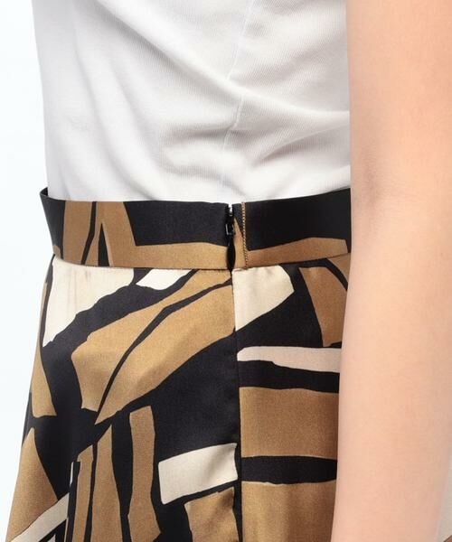 ＊＊allureville / アルアバイル スカート | ブロックキカプリントフレアスカート | 詳細14