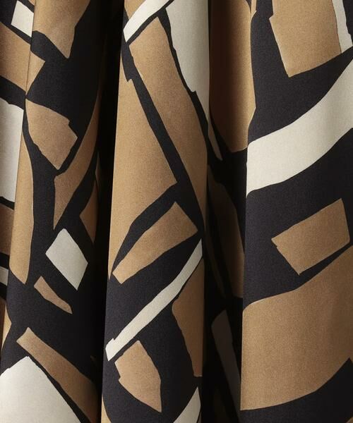 ＊＊allureville / アルアバイル スカート | ブロックキカプリントフレアスカート | 詳細17