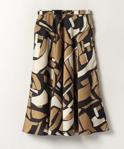 ＊＊allureville / アルアバイル スカート | ブロックキカプリントフレアスカート | 詳細18