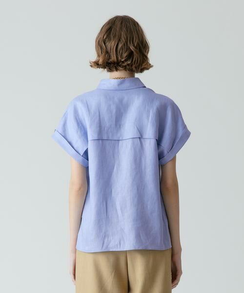 ＊＊allureville / アルアバイル シャツ・ブラウス | ステップヘムリネンシャツ | 詳細9