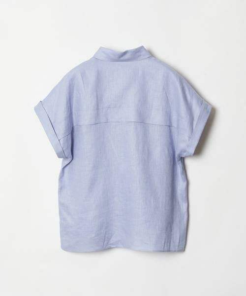 ここあallurevilleアルアバイル　ステップヘムリネンシャツ セール】 ステップヘムリネンシャツ （シャツ・ブラウス