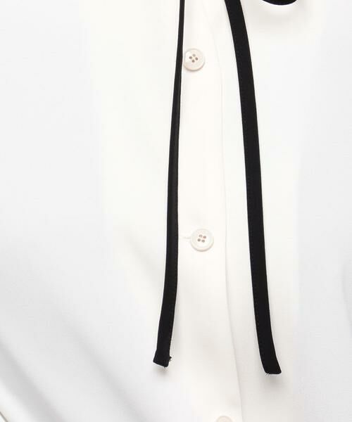 ＊＊allureville / アルアバイル シャツ・ブラウス | 配色タイノースリブラウス | 詳細5