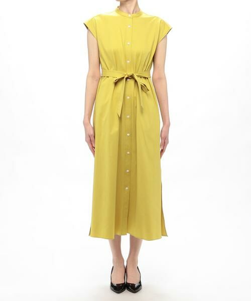 ＊＊allureville / アルアバイル ワンピース | ジャージバンドカラーシャツワンピース | 詳細1