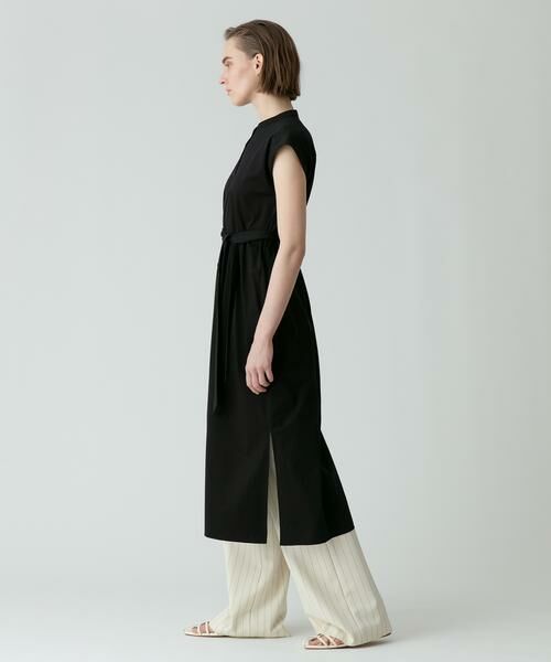 ＊＊allureville / アルアバイル ワンピース | ジャージバンドカラーシャツワンピース | 詳細13