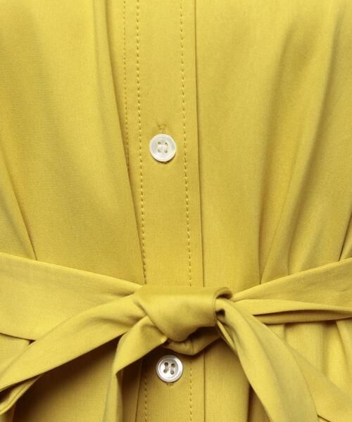 ＊＊allureville / アルアバイル ワンピース | ジャージバンドカラーシャツワンピース | 詳細7