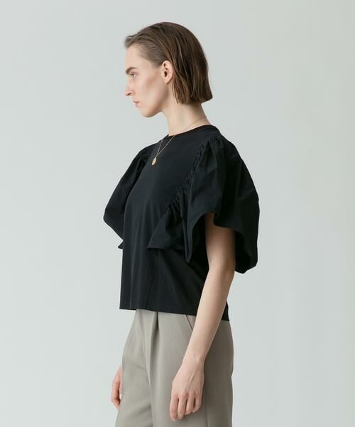 ＊＊allureville / アルアバイル カットソー | ピースダイフレアスリーブプルオーバー | 詳細19