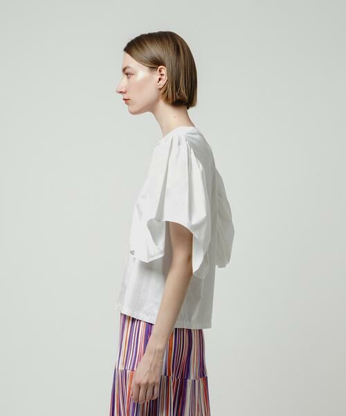 ＊＊allureville / アルアバイル カットソー | ピースダイフレアスリーブプルオーバー | 詳細11