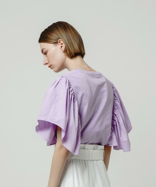 ＊＊allureville / アルアバイル カットソー | ピースダイフレアスリーブプルオーバー | 詳細16