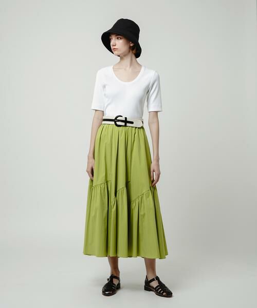 ＊＊allureville / アルアバイル カットソー | ディープUネックRIB プルオーバー | 詳細10