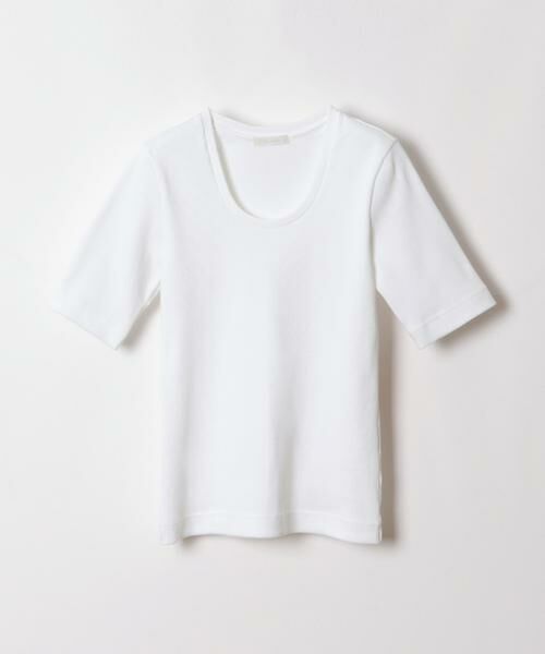＊＊allureville / アルアバイル カットソー | ディープUネックRIB プルオーバー | 詳細11