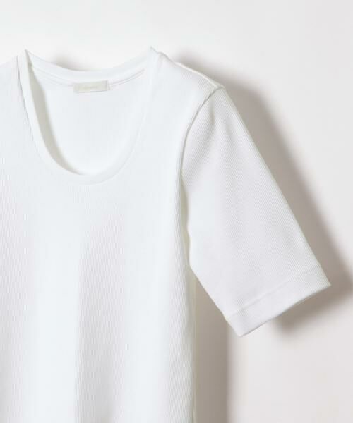 ＊＊allureville / アルアバイル カットソー | ディープUネックRIB プルオーバー | 詳細13